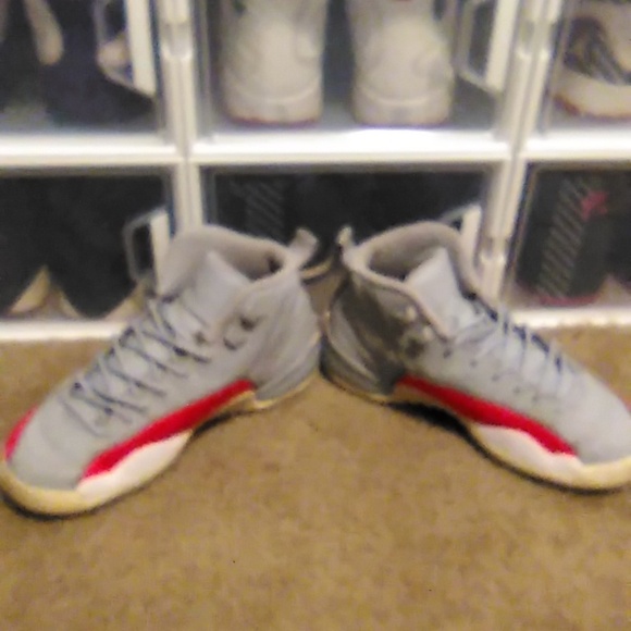 Jordan 12 Wolf Grey Racer Pink - Picture 4 of 5